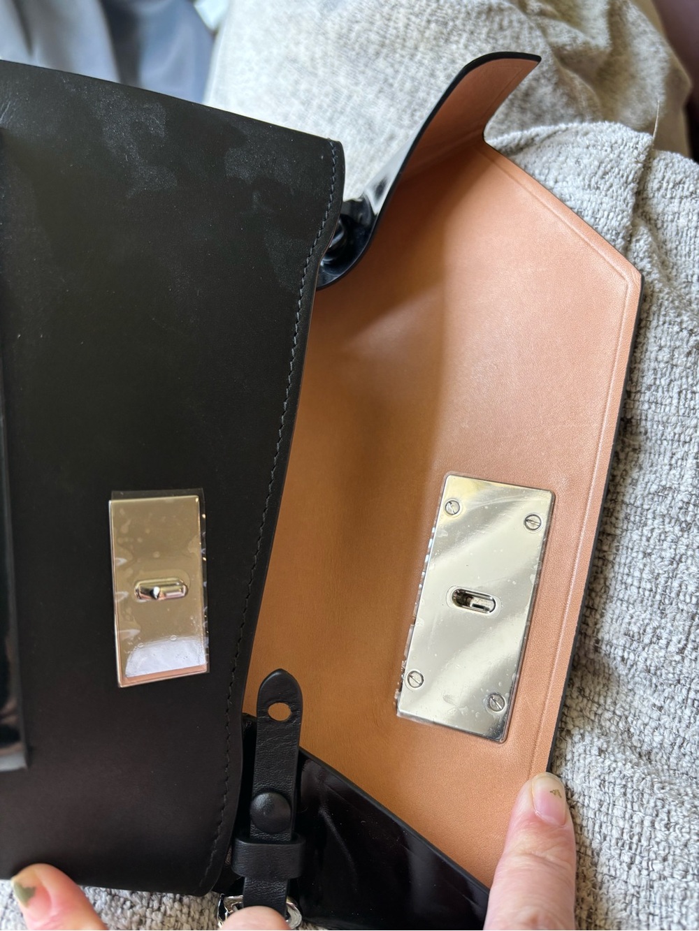 Maison Margiela black snatched small bag - Picture 6 of 6